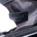 GUCCI Bamboo Tote Bag Nylon Black Silver 002 1016 Auth ep16523-26