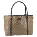 GUCCI GG Crystal Tote Bag Outlet Beige Gold 265695 Auth ep16526A-2