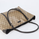 GUCCI GG Crystal Tote Bag Outlet Beige Gold 265695 Auth ep16526A-6