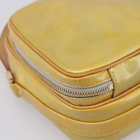 LOUIS VUITTON Monogram Vernis Wooster Shoulder Bag Gris M91036 LV Auth ep16527A