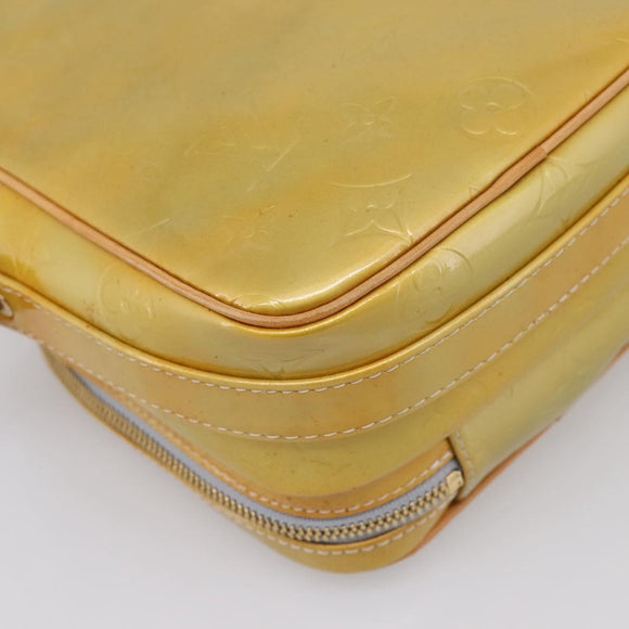 LOUIS VUITTON Monogram Vernis Wooster Shoulder Bag Gris M91036 LV Auth ep16527A