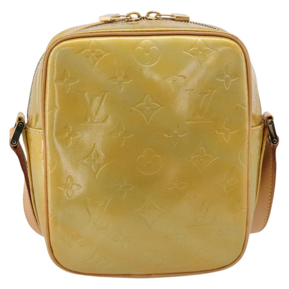 LOUIS VUITTON Monogram Vernis Wooster Shoulder Bag Gris M91036 LV Auth ep16527A