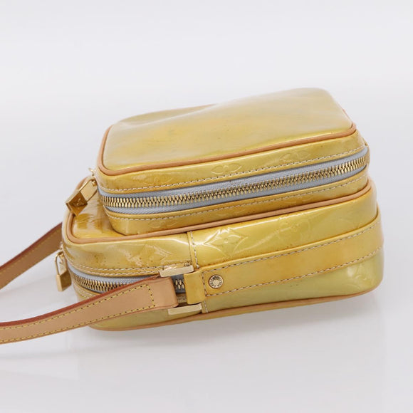 LOUIS VUITTON Monogram Vernis Wooster Shoulder Bag Gris M91036 LV Auth ep16527A