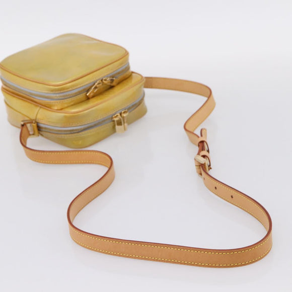 LOUIS VUITTON Monogram Vernis Wooster Shoulder Bag Gris M91036 LV Auth ep16527A