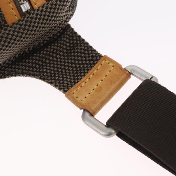LOUIS VUITTON Damier Geant Arche Waist Bag Khaki M93022 LV Auth ep16529