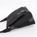 LOUIS VUITTON Damier Geant Petite Message Bag Black M93618 LV Auth ep16537-3