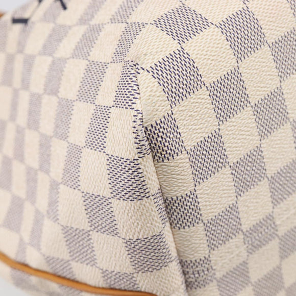 LOUIS VUITTON Damier Azur Plan Soleil Cabas PM Tote Bag N41179 LV Auth ep16538V
