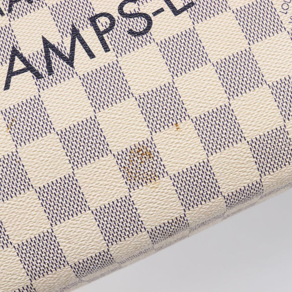 LOUIS VUITTON Damier Azur Plan Soleil Cabas PM Tote Bag N41179 LV Auth ep16538V