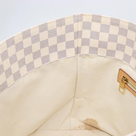 LOUIS VUITTON Damier Azur Plan Soleil Cabas PM Tote Bag N41179 LV Auth ep16538V