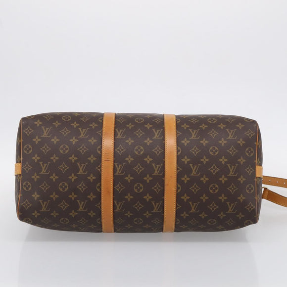 LOUIS VUITTON Monogram Keepall Bandouliere 50 Boston Bag M41416 LV Auth ep16541A