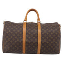 LOUIS VUITTON Monogram Keepall Bandouliere 50 Boston Bag M41416 LV Auth ep16541A-2