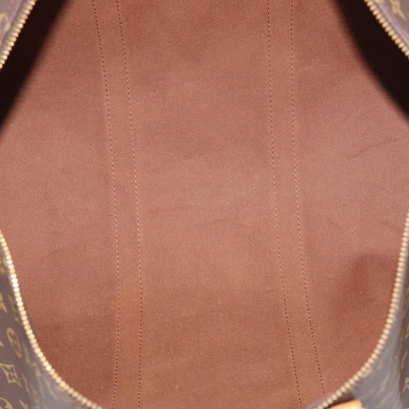 LOUIS VUITTON Monogram Keepall Bandouliere 50 Boston Bag M41416 LV Auth ep16541A
