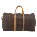LOUIS VUITTON Monogram Keepall Bandouliere 50 Boston Bag M41416 LV Auth ep16541A-3