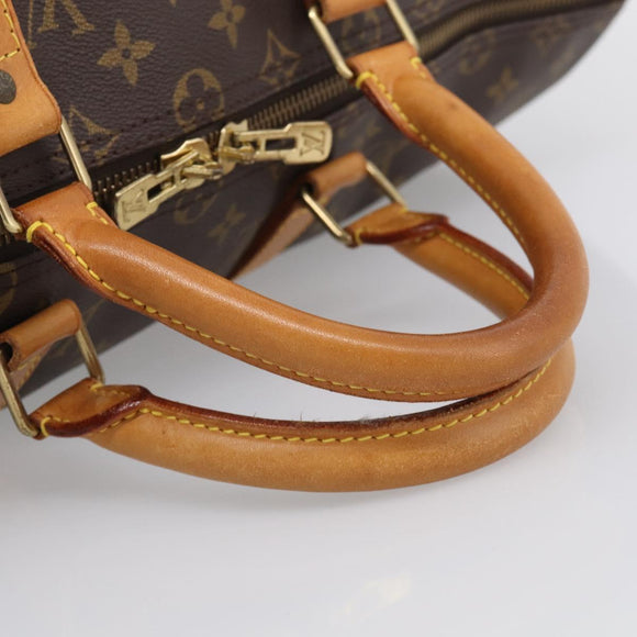 LOUIS VUITTON Monogram Keepall Bandouliere 50 Boston Bag M41416 LV Auth ep16541A