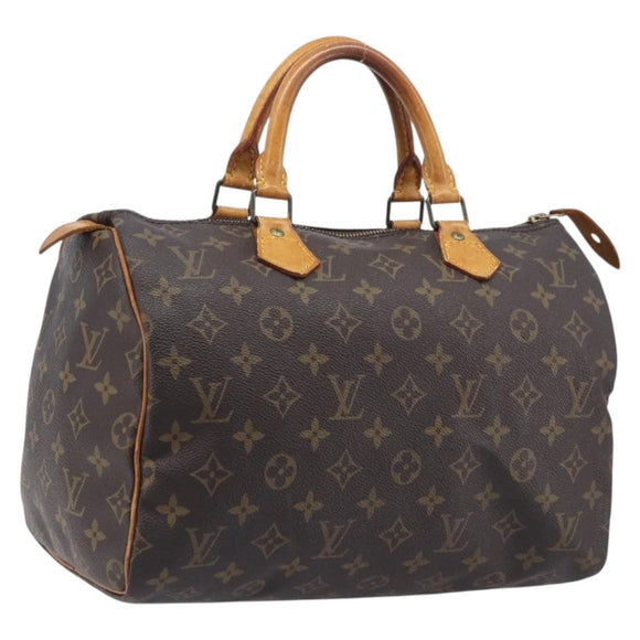 LOUIS VUITTON Monogram Speedy 30 Hand Bag M41526 LV Auth ep16542