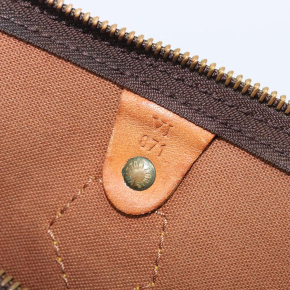 LOUIS VUITTON Monogram Speedy 30 Hand Bag M41526 LV Auth ep16542