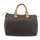 LOUIS VUITTON Monogram Speedy 30 Hand Bag M41526 LV Auth ep16542-3