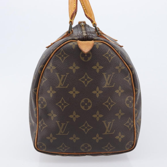 LOUIS VUITTON Monogram Speedy 30 Hand Bag M41526 LV Auth ep16542