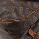 LOUIS VUITTON Monogram Saumur 35 Shoulder Bag M42254 LV Auth ep16543-14