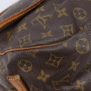 LOUIS VUITTON Monogram Saumur 35 Shoulder Bag M42254 LV Auth ep16543-15