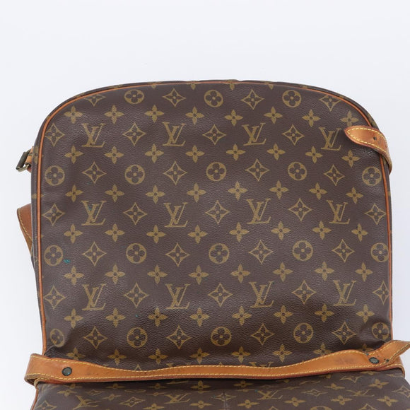 LOUIS VUITTON Monogram Saumur 35 Shoulder Bag M42254 LV Auth ep16543