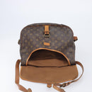 LOUIS VUITTON Monogram Saumur 35 Shoulder Bag M42254 LV Auth ep16543-26