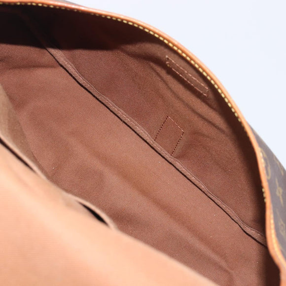 LOUIS VUITTON Monogram Saumur 35 Shoulder Bag M42254 LV Auth ep16543