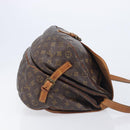 LOUIS VUITTON Monogram Saumur 35 Shoulder Bag M42254 LV Auth ep16543-4