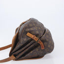 LOUIS VUITTON Monogram Saumur 35 Shoulder Bag M42254 LV Auth ep16543-5