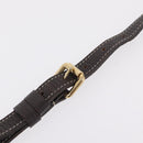 LOUIS VUITTON Monogram Mini Lin Buzasu Anjoul Bag Ebene M95617 LV Auth ep16544-20