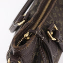 LOUIS VUITTON Monogram Mini Lin Buzasu Anjoul Bag Ebene M95617 LV Auth ep16544-26