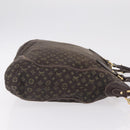 LOUIS VUITTON Monogram Mini Lin Buzasu Anjoul Bag Ebene M95617 LV Auth ep16544-4
