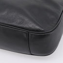 GUCCI Bamboo Hand Bag Leather 2way Black Gold 001 1014 1577 Auth ep16545-17