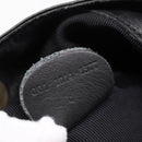 GUCCI Bamboo Hand Bag Leather 2way Black Gold 001 1014 1577 Auth ep16545-12