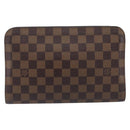 LOUIS VUITTON Damier Ebene Saint Louis Clutch Bag N51993 LV Auth ep16546-3