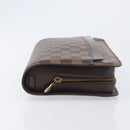 LOUIS VUITTON Damier Ebene Saint Louis Clutch Bag N51993 LV Auth ep16546-4