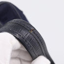 FENDI Zucca Canvas Hand Bag Navy Gold Auth ep16548-10