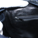 FENDI Zucca Canvas Hand Bag Navy Gold Auth ep16548-21