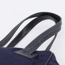 FENDI Zucca Canvas Hand Bag Navy Gold Auth ep16548-8