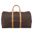 LOUIS VUITTON Monogram Keepall 50 Boston Bag M41426 LV Auth ep16558V-2