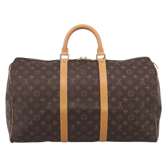 LOUIS VUITTON Monogram Keepall 50 Boston Bag M41426 LV Auth ep16558V