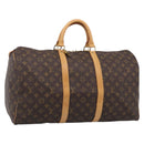 LOUIS VUITTON Monogram Keepall 50 Boston Bag M41426 LV Auth ep16560V-1