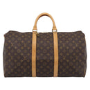 LOUIS VUITTON Monogram Keepall 50 Boston Bag M41426 LV Auth ep16560V-2