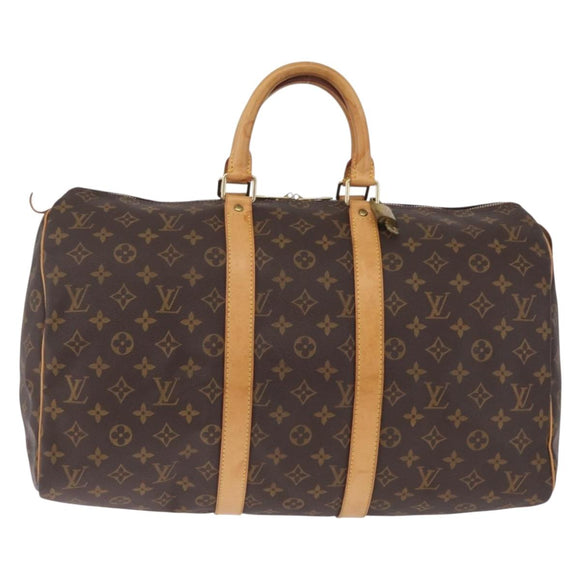 LOUIS VUITTON Monogram Keepall 45 Boston Bag M41428 LV Auth ep16561V