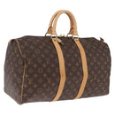 LOUIS VUITTON Monogram Keepall 45 Boston Bag M41428 LV Auth ep16562V-1