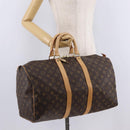 LOUIS VUITTON Monogram Keepall 45 Boston Bag M41428 LV Auth ep16562V-25