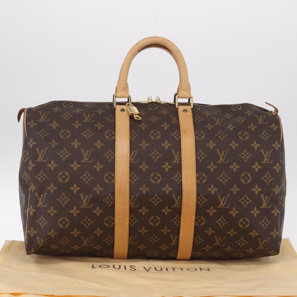 LOUIS VUITTON Monogram Keepall 45 Boston Bag M41428 LV Auth ep16562V