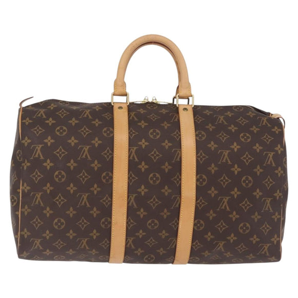 LOUIS VUITTON Monogram Keepall 45 Boston Bag M41428 LV Auth ep16562V