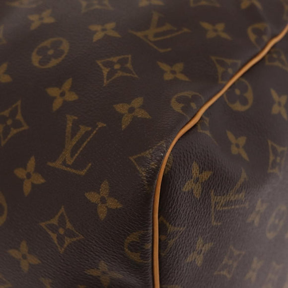 LOUIS VUITTON Monogram Keepall 55 Boston Bag M41424 LV Auth ep16563V