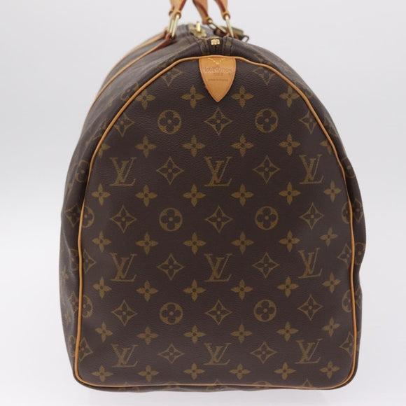 LOUIS VUITTON Monogram Keepall 55 Boston Bag M41424 LV Auth ep16563V